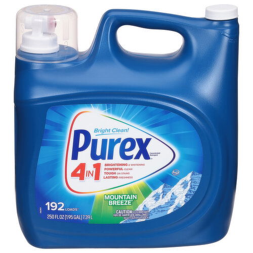 Purex 4 in 1 Concentrated Mountain Breeze Detergent