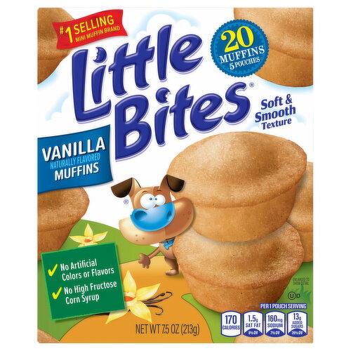 Little Bites Vanilla Muffins