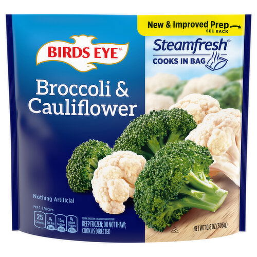 Birds Eye Vegetable Broccoli & Cauliflower