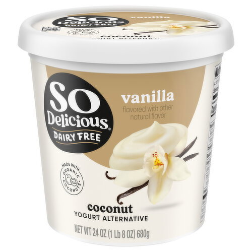 So Delicious Vanilla Dairy Free Vegan Coconut Milk Yogurt