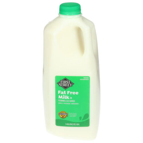 First Street Milk, Fat Free