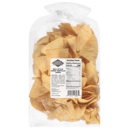 First Street Deli Style Corn Tortilla Chips