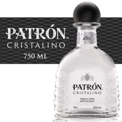 Patron Cristalino Anejo Tequila