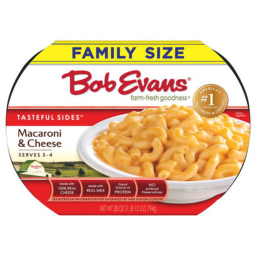 Bob Evans Macaroni & Cheese, Family Size