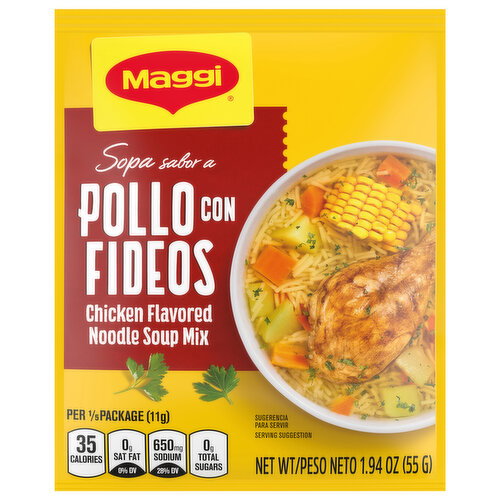 Maggi Chicken Flavored Noodle Soup Mix Image 1 of 6