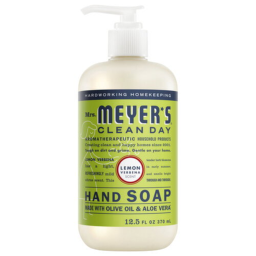 Mrs. Meyer's Lemon Verbena Hand Soap Image 1 of 3