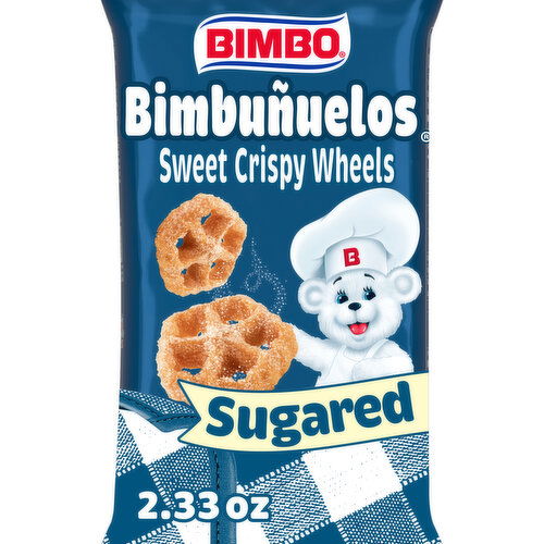 Bimbo Sweet Cinnamon Sugar Wheels, 2.33 oz