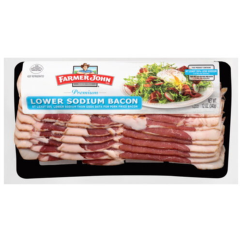 Farmer John Premium Lower Sodium Bacon