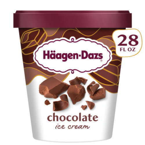 Haagen-Dazs Chocolate Ice Cream Image 1 of 11