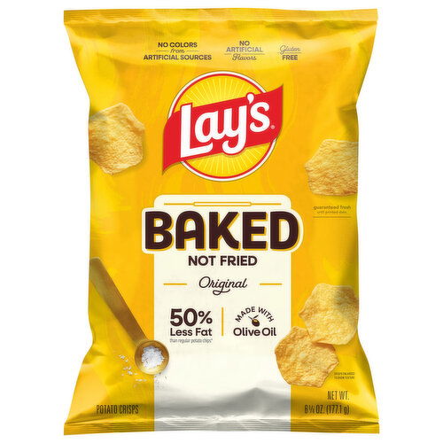 Lay's Baked Not Fried Original Potato Crisps