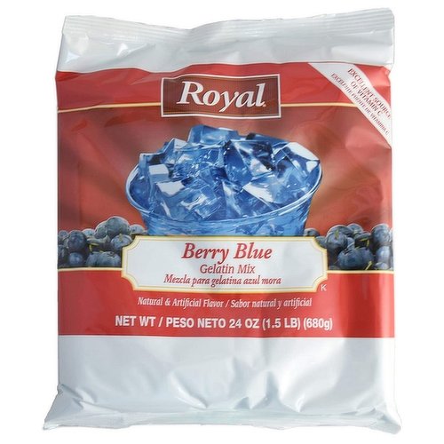 Royal Berry Blue Gelatin