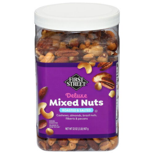 First Street Deluxe Roasted & Salted Mixed Nuts
