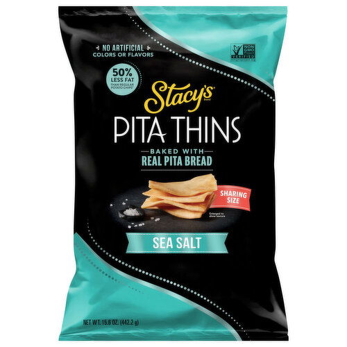 Stacy's Sea Salt Pita Thins Sharing Size
