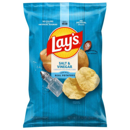 Lay's Salt & Vinegar Flavored Potato Chips