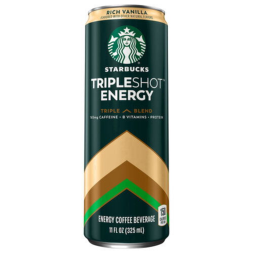 Starbucks Rich Vanilla Energy Coffee Beverage