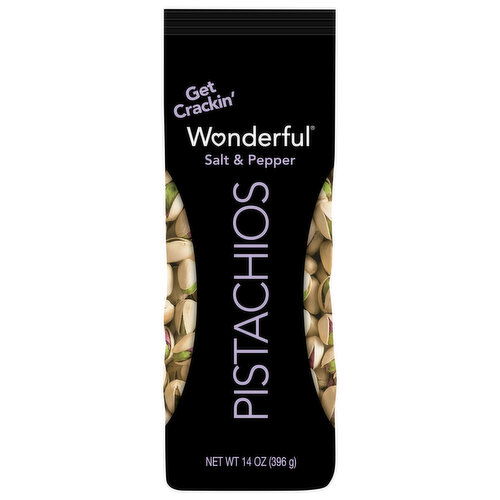 Wonderful Salt & Pepper Pistachios