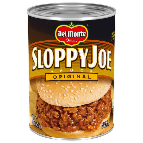 Del Monte Sloppy Joe Original Sauce