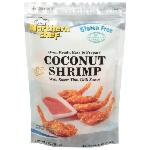 Northern Chef Shrimp, Gluten Free, Coconut