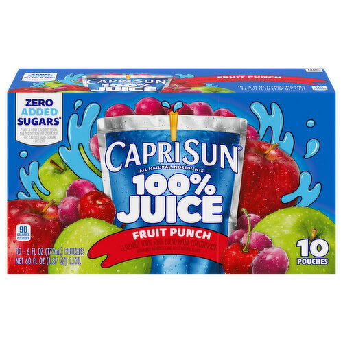 Capri Sun Fruit Punch Juice