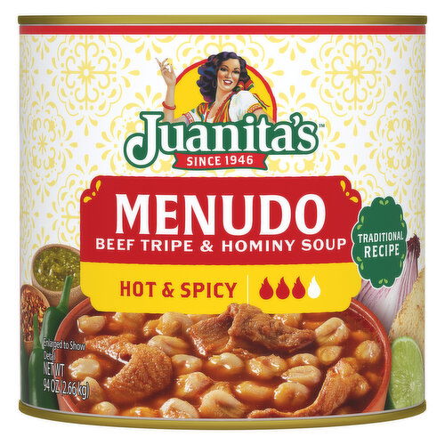 Juanita's Foods Menudo, Hot & Spicy