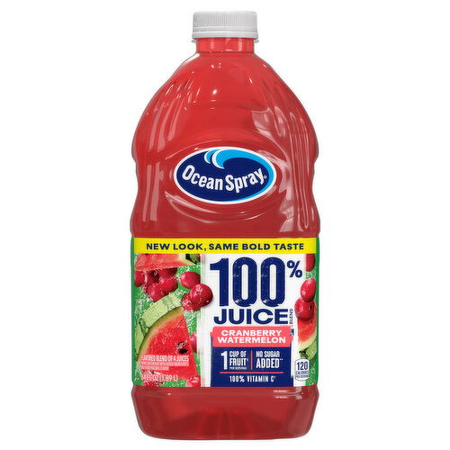 Ocean Spray 100% Juice, Cranberry Watermelon