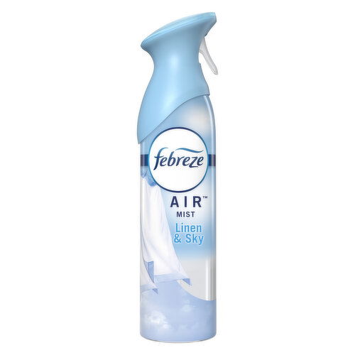 Febreze Air Freshener Spray Odor-Fighting Room Spray Linen & Sky Scent