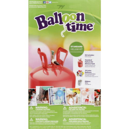 Balloon Time Helium Kit, Standard