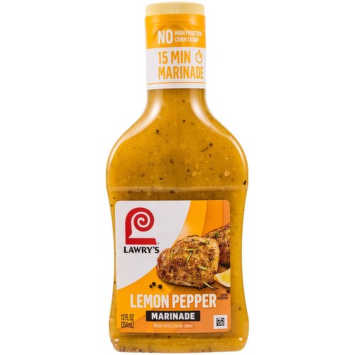 Lawry's Lemon Pepper With Lemon Marinade