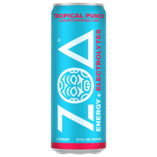 ZOA Energy Drink Tropical Punch Single