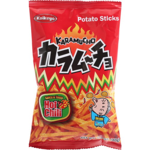 Koikeya Potato Sticks, Hot Chili