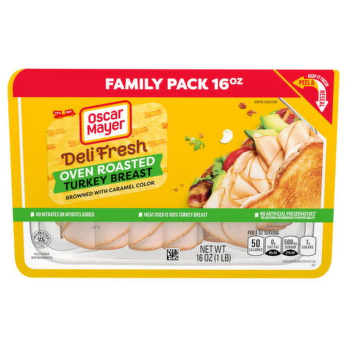 Oscar Mayer Oven Roasted Turkey Breast Family Pack