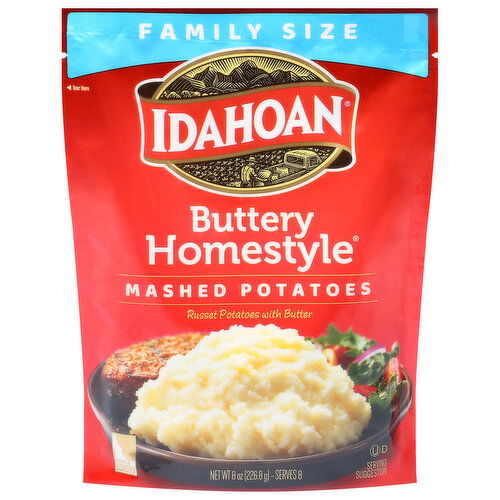 Idahoan Mashed Potatoes, Buttery Homestyle