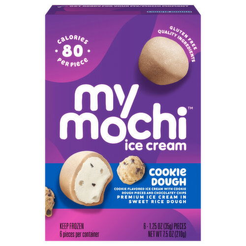My/Mochi Ice Cream, Cookie Dough