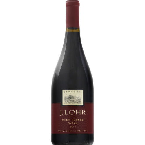 J Lohr Syrah, Paso Robles, 2017