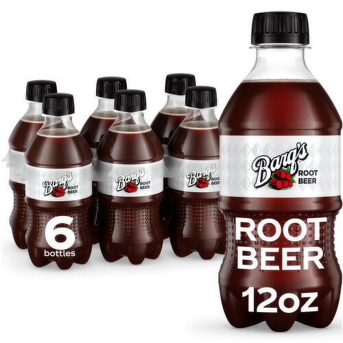 Barq's Root Beer Soda Bottles