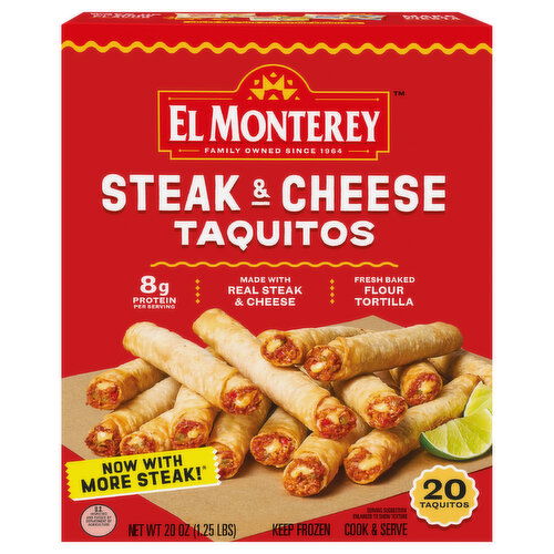 El Monterey Steak & Cheese Taquitos