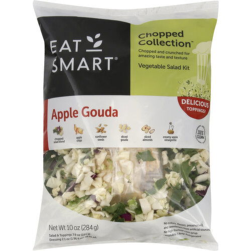 Eat Smart Vegetable Salad Kit, Apple Gouda