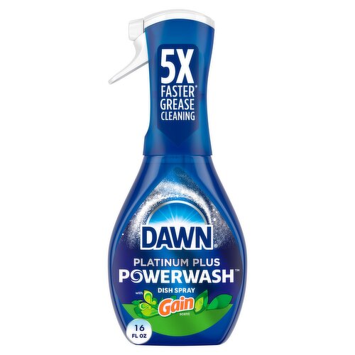 Dawn Powerwash Spray, Dish Soap, Gain Original, Starter Kit