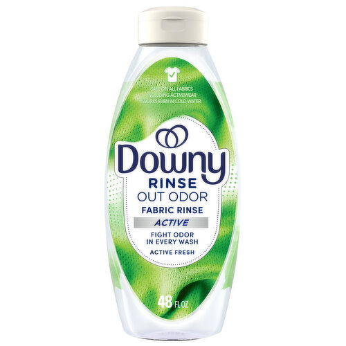 Downy Rinse Laundry Odor Remover, Active Fresh Scent