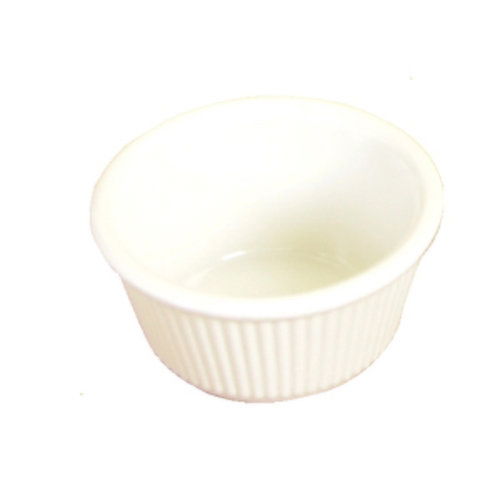 Fluted Bone Ramekins 4 oz