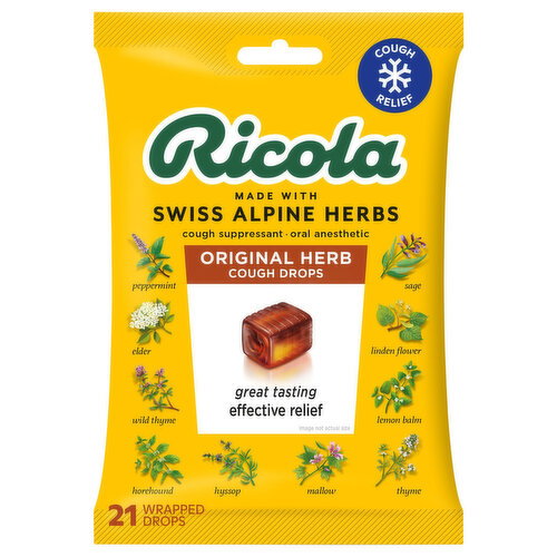 Ricola Original Herb Cough Drops Image 1 of 3