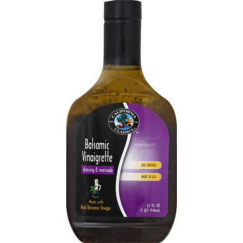 California Classics Dressing & Marinade, Balsamic Vinaigrette