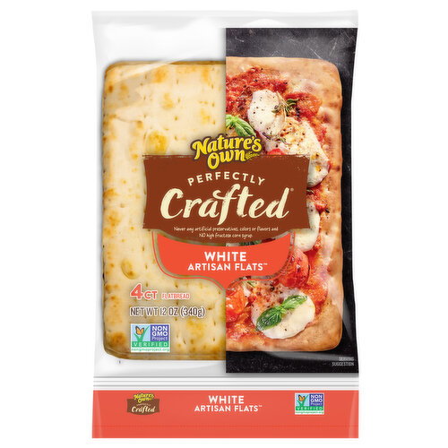 Nature's Own Artisan Flats White Flatbread