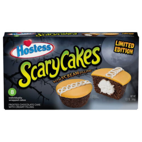 Hostess Scary Cakes with S'cream Filling