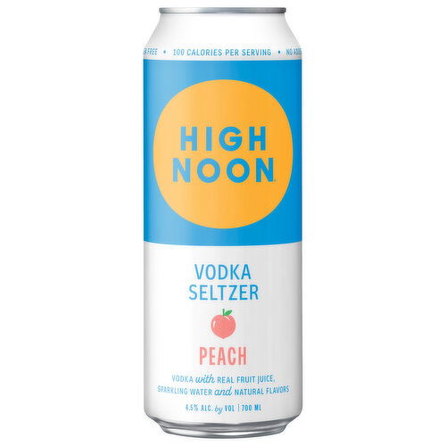 High Noon Peach Vodka Hard Seltzer