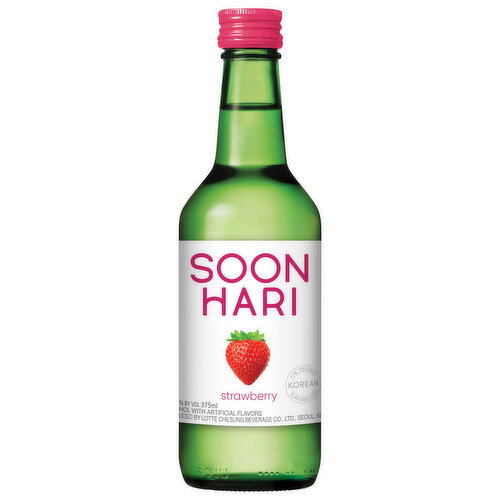 Soonhari Korean Soju Strawberry Image 1 of 6
