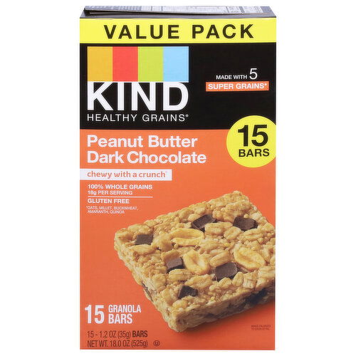 Kind Granola Bars, Peanut Butter Dark Chocolate, Value Pack