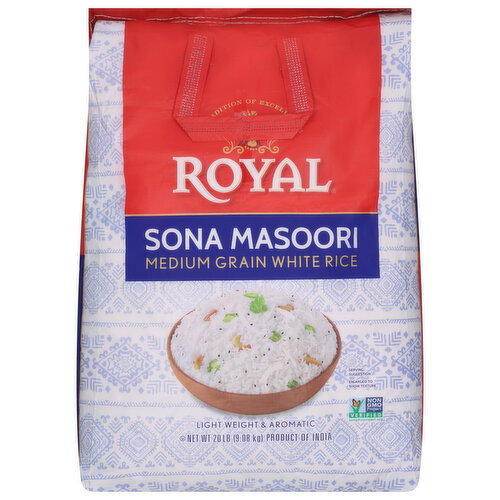 Royal Sona Masoori Medium Grain White Rice Image 1 of 6