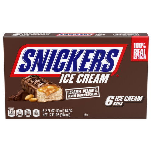 Snickers Ice Cream Bars