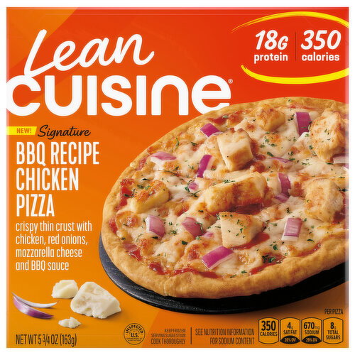 Lean Cuisine BBQ Recipe Chicken Pizza Image 1 of 6